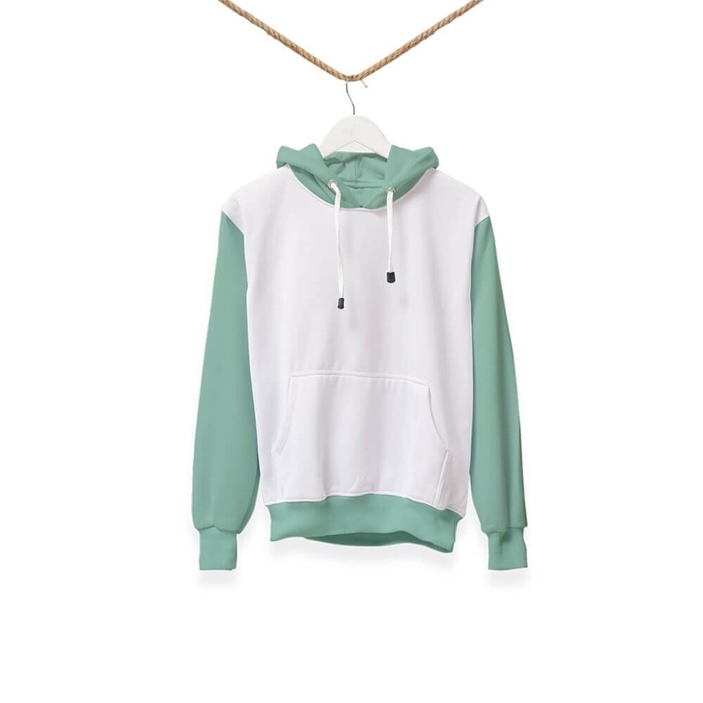 Teal & White